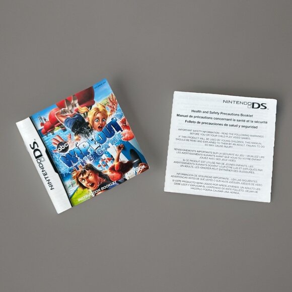 Wipeout: The Game (Nintendo DS, 2010) Authentic | Game And Manuals | Tested - Picture 3 of 8